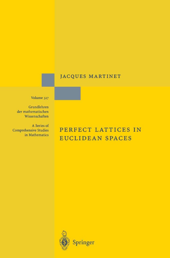 Perfect Lattices In Euclidean Spaces - Jacques Martinet  Kartoniert (TB)