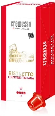 Cremesso Kapseln Ristretto Edizione Italiana 16 Kaffee Kapseln