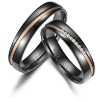 MARRYA Partnerring BLACK TITANIUM by MARRYA schwarz 52