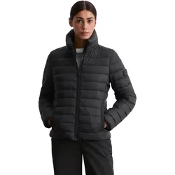 Outdoorjacke MARC O'POLO "mit recycelten Materialien", Damen, Gr. 36, schwarz, Obermaterial: 100% Polyamid, unifarben, casual, tailliert, Langarm, Jacken