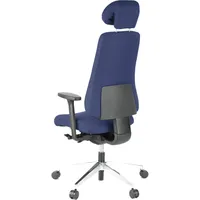HJH Office Bürostuhl PRO-TEC 400 Stoff Dunkelblau