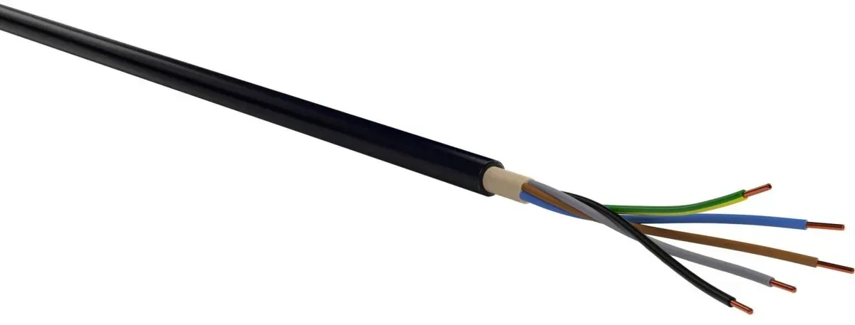K+L Erdkabel NYY-J 5x4mm2 RE Schnittlänge