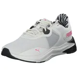 Puma Disperse Xt 3 WN's Animal Remix Road Running Shoe, Warm White Fast Pink Black, 40.5 EU - 40.5 EU