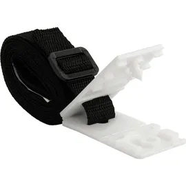 Zelsius Haltebänder 8er Set schwarz