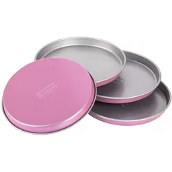 Zenker 4-tlg. Schichtkuchen Set Backform Kuchenform Antihaftbeschichtung