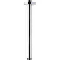 Decken-Anschlussrohr für Kopfbrausen (Ausführung: Decken-Anschlussrohr DN15 300mm Messing verchromt rund)