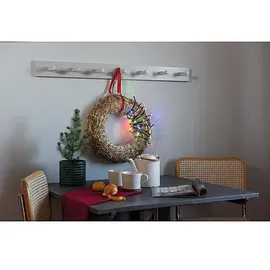 Konstsmide LED-Lichterkette Micro 7 m gefrostet bunt