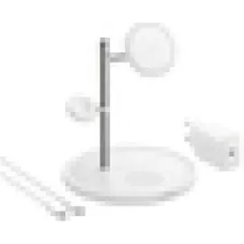 Anker MagGo Wireless Charging Station (3-in-1, Stand) weiß