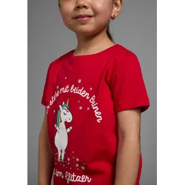 Kidsworld T-Shirt in rot | Gr.: 104/110
