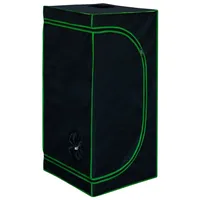 Kingpower Gewächshaus Grow Box Gewächshaus Zelt Zuchtzelt Growschrank Growzelt Zuchtschrank 60 cm x 180 cm x 60 cm