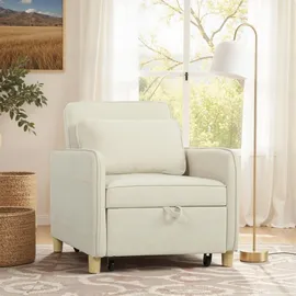 Homcom Schlafsessel 3 in 1 Polyester 74 x 82 x 60 cm Beige