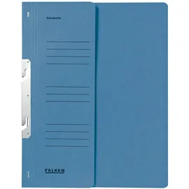 Falken Einhakhefter Karton blau DIN A4, halber Deckel, 1 St.