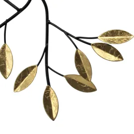 Art for the home Wandbild ART FOR THE HOME "Branch", gold (farbe bild(er): gold), B:108cm H:49cm T:2cm Ø:2cm, Metall, Bilder, ration Metal Kunst Gold Zweig 1,08m x 49 cm