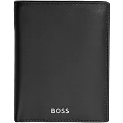 HUGO BOSS Kartenetui mit Umschlag Classic Smooth Black, schwarz