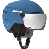 Atomic Savor Amid Visor HD Visier Skihelm (55-59 cm, blue)