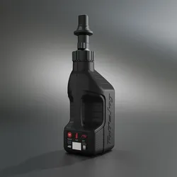 TUFFJUG TUFF JUG 1.25G/5L Schwarzer Tuffkrug mit schwarzer Ripper-Kappe G3, schwarz