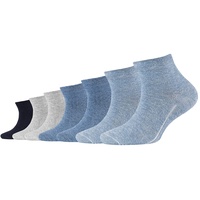 Camano Jungen 9302 Socken, Blau (Jeans Mix 0024), 27-30