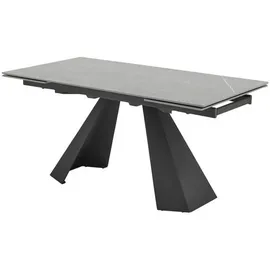 stolkom sp. z o.o. Esstisch 160 x 76 x 90 cm grau/schwarz