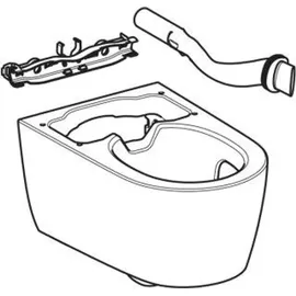 Geberit AquaClean Sela mit WC-Sitz Weiß