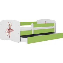 raumhirsch furniture Kinderbett Raumhirsch 80 x 180 cm Holzwerkstoff grün