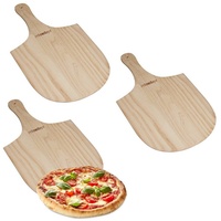 Relaxdays Pizzaschieber Holz 54 cm x 30,5 cm