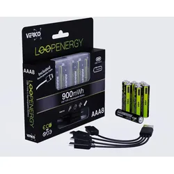 4 Verico LoopEnergy AAABat600
