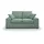 MID.YOU 2-Sitzer-Sofa Veda Petrol