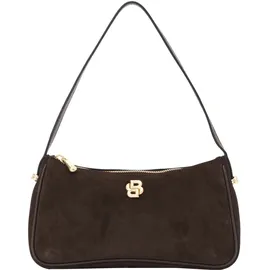 Boss Boss Beyond Schultertasche Leder 26 cm braun