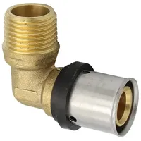 Stabilo-sanitär Pipetec Pressfitting Winkel Übergang 20x2 mm 1/2 Zoll