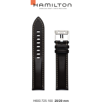 Hamilton Leder Khaki Auto Band-set Leder-braun-20/20 H690.725.100 - braun