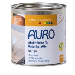 Auro Abtönfarbe für Naturharzöle 150 weiß - 0,375 l Dose