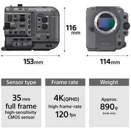 Sony FX6 Cinema Line Body