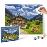 Schipper Arts - Malen nach Zahlen Bergbauernhof