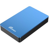 Sonnics 4TB Blau Externe Desktop-Festplatte, USB 3.0 kompatibel mit Windows PC, MAC, Smart TV, Xbox One und PS4