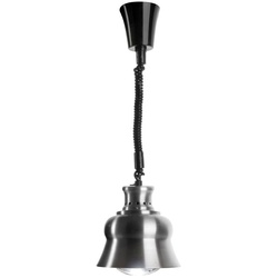 Lacor Lampe der Heizung für Buffet ausziehbar geschliffenem Aluminium 275W