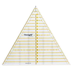Prym Omnigrid Patchwork-Lineal 60° Dreieck Multi 20 cm