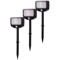 NORTHPOINT LED Batterie Strahler Fluter Sicherheitsleuchte 3er Set mit