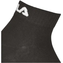 Fila Sneakersocken 3er Pack Schwarz 43-46