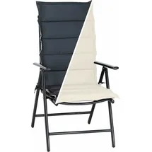 DETEX Wendekissen 6er-Set Vanamo creme-anthrazit 120x45x5cm
