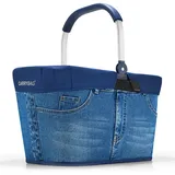 reisenthel Angebot Einkaufskorb carrybag Plus passendes Cover Sichtschutz Abdeckung (Jeans)