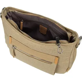 JOST Kerava Umhängetasche Baumwolle Beige/Gold