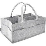 Rubberneck Allzweckkorb, Korb Wickeltasche M grau