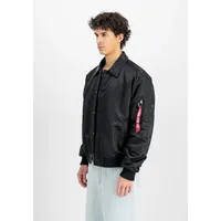 Alpha Industries Coach Logo Jacket schwarz M