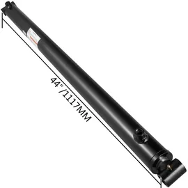 Vevor Hydraulikzylinder, 2 Zoll Bohrung, 36 Zoll Hub, hydraulischer Ram-Zylinder, 3000 psi, hydraulische Zylinder, geschweißt, doppelt wirkendes Querrohr, SAE6-Anschluss, hydraulischer Hubzylinder