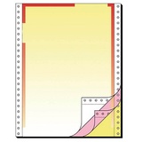 Sigel Endlospapier A4 hoch 3-fach, 70 g/qm gelb 400 Blatt