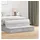 vidaXL Bettschubladen Grau Sonoma 120x36,5x16,5 cm Holzwerkstoff