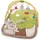 NICI 3-D Activity-Decke Hase, Eule 80x110