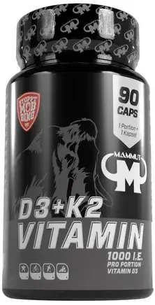 Preisvergleich Produktbild Mammut Nutrition Vitamin D3 + K2 Caps