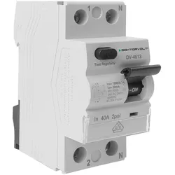 Fehlerstromschutzschalter RCCB 10kA 2P 40A 30mA typ A Doktorvolt VDE FI-Schalter DV-4513