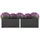 vidaXL Garten-Hochbeet 250 x 50 x 54 cm Grau